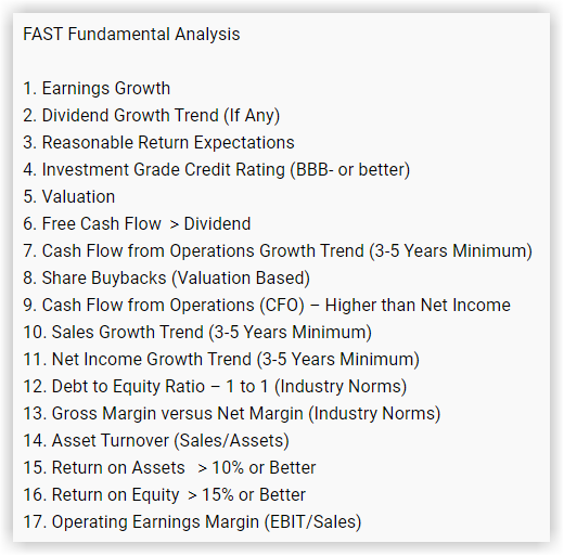 FAST Fundamental Analysis Stocks